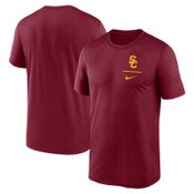 USC Trojans Men's Nike Cardinal SC Interlock Legend LC Logo T-Shirt